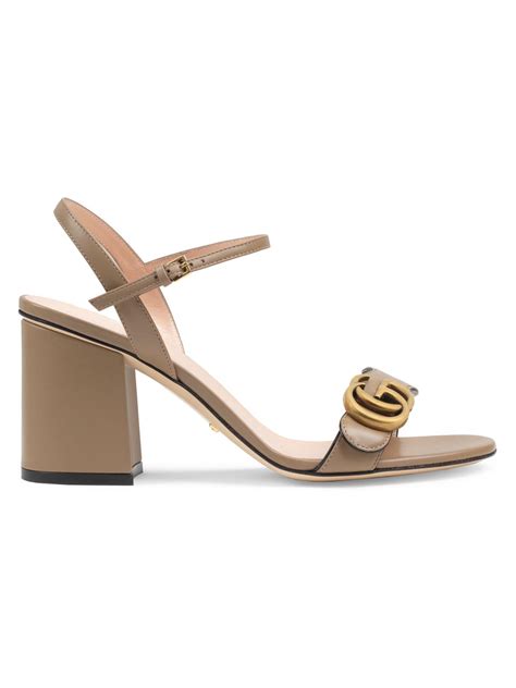 gucci marmont ankle strap sandals